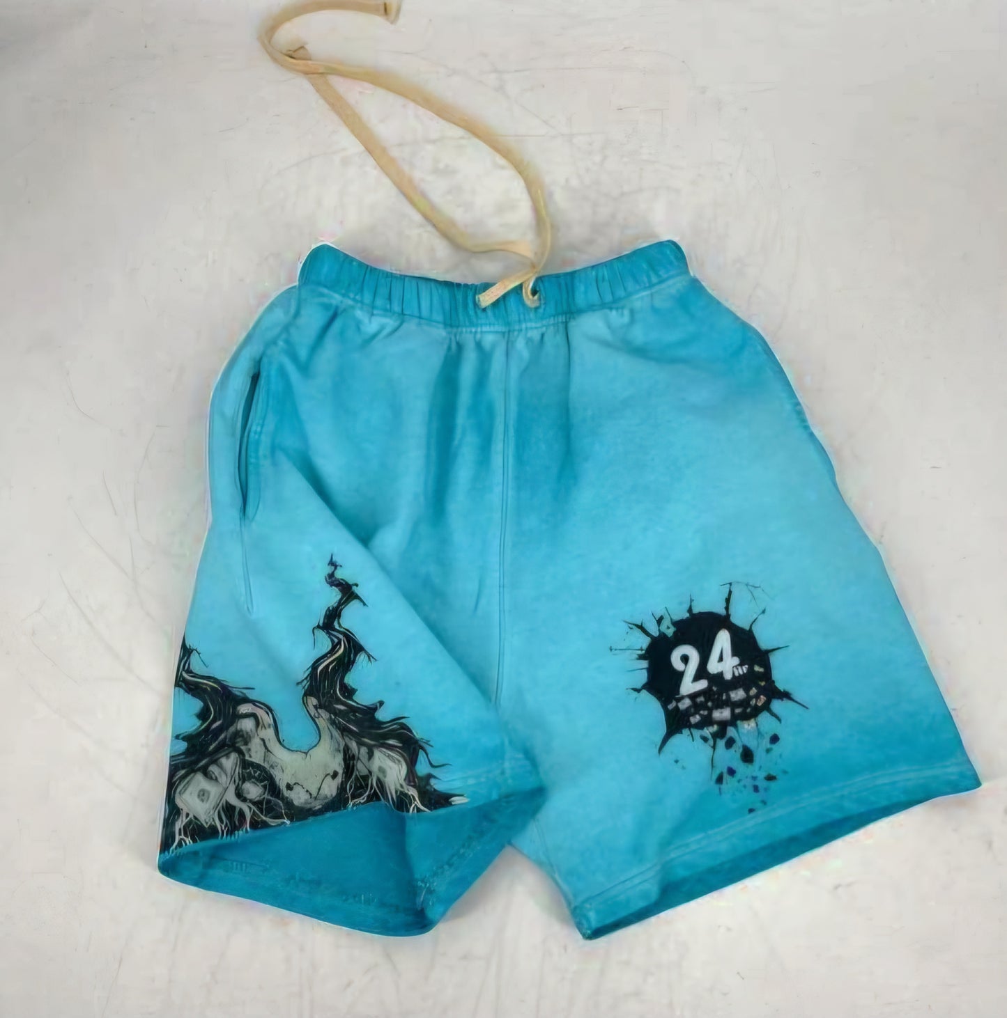 Timeclock Shorts (blue)