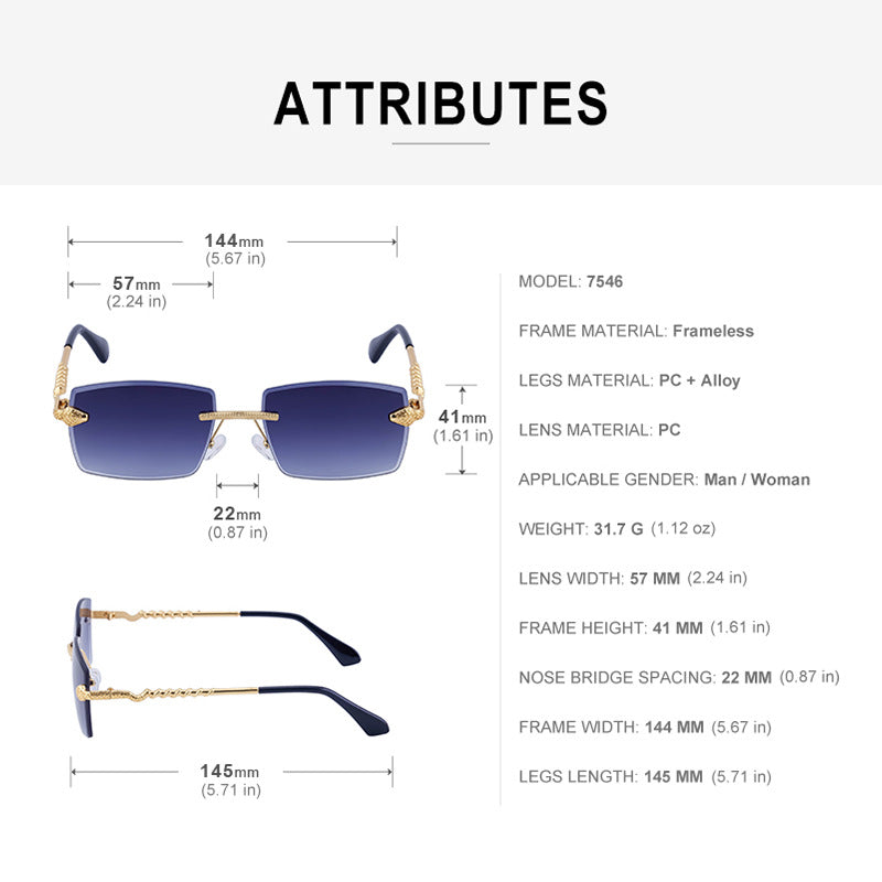 Luxury Vintage Glasses -V03