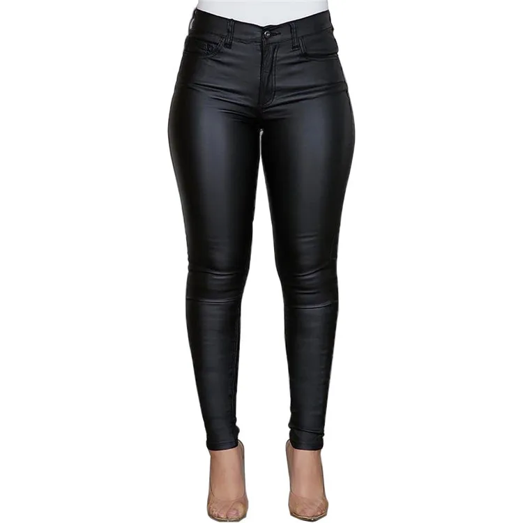 Leather Black Pant