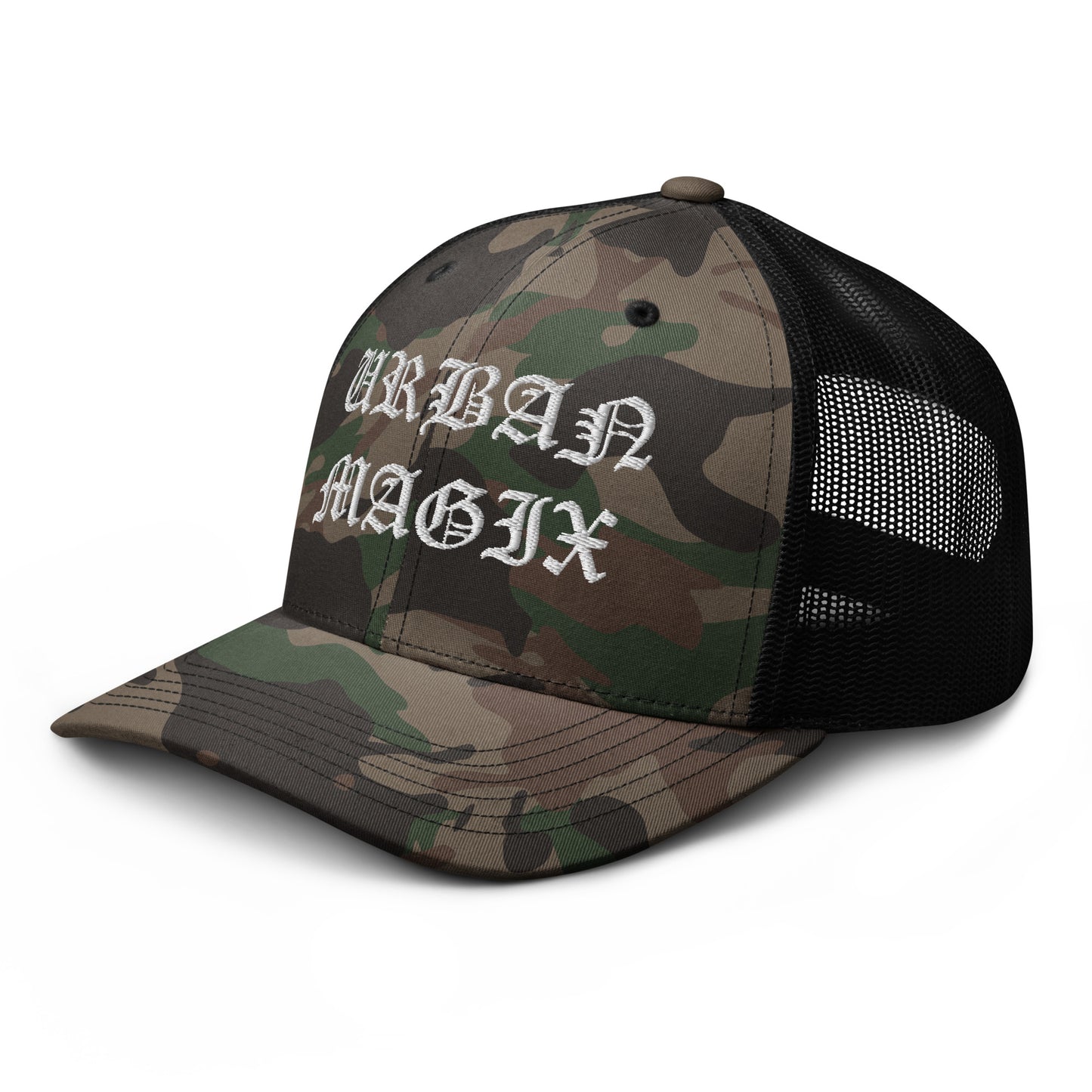 UM Camouflage trucker hat