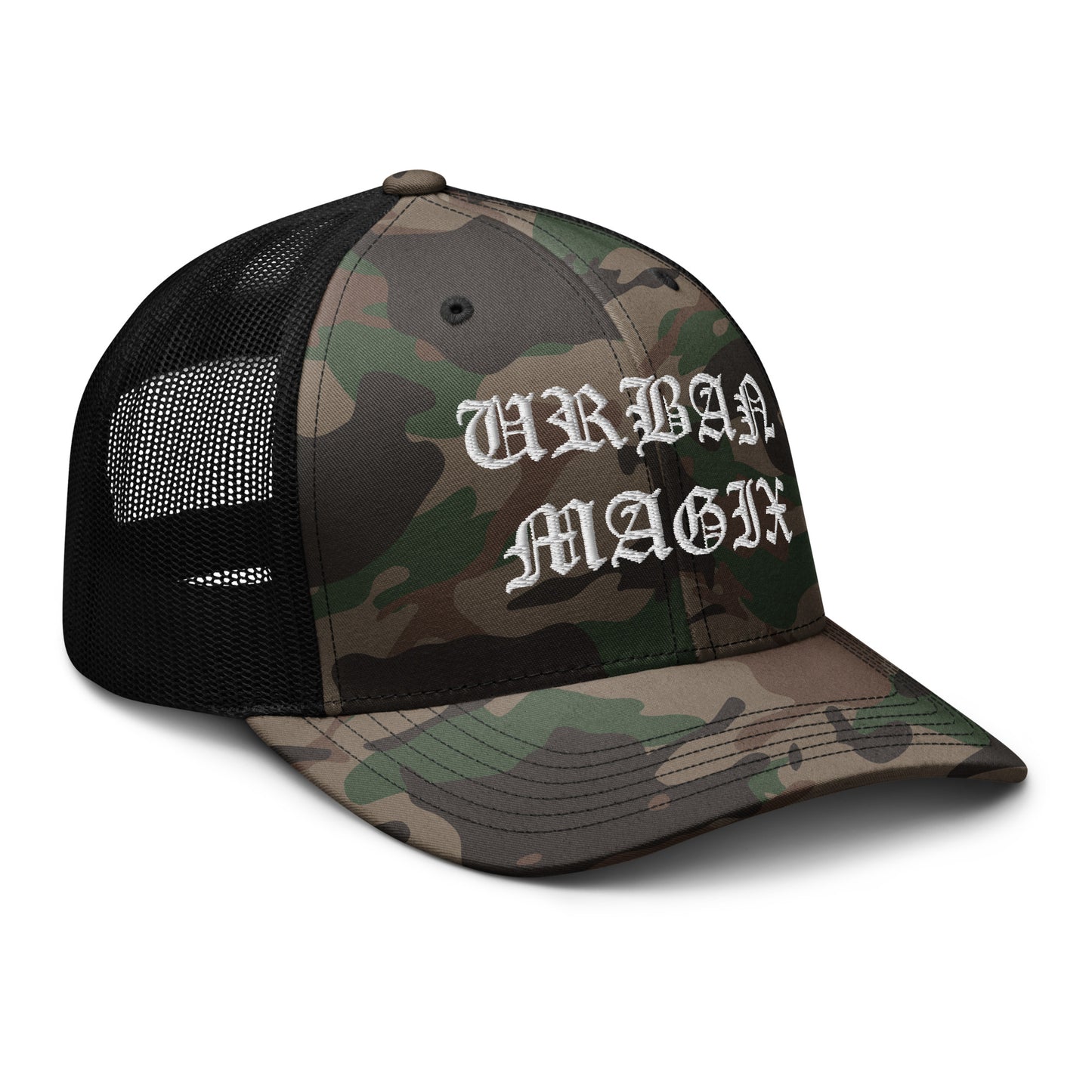 UM Camouflage trucker hat
