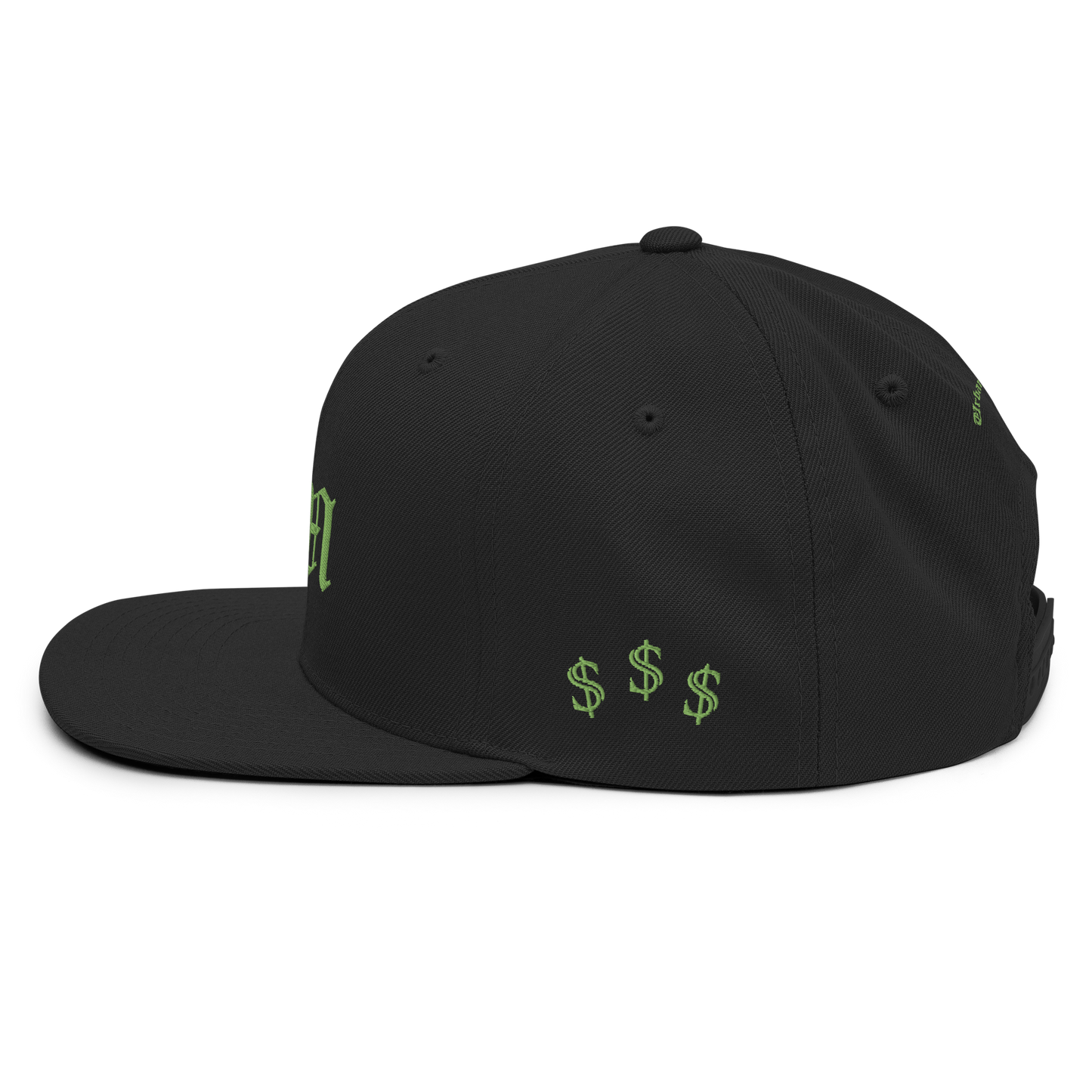 Snapback Hat (Green Aura)