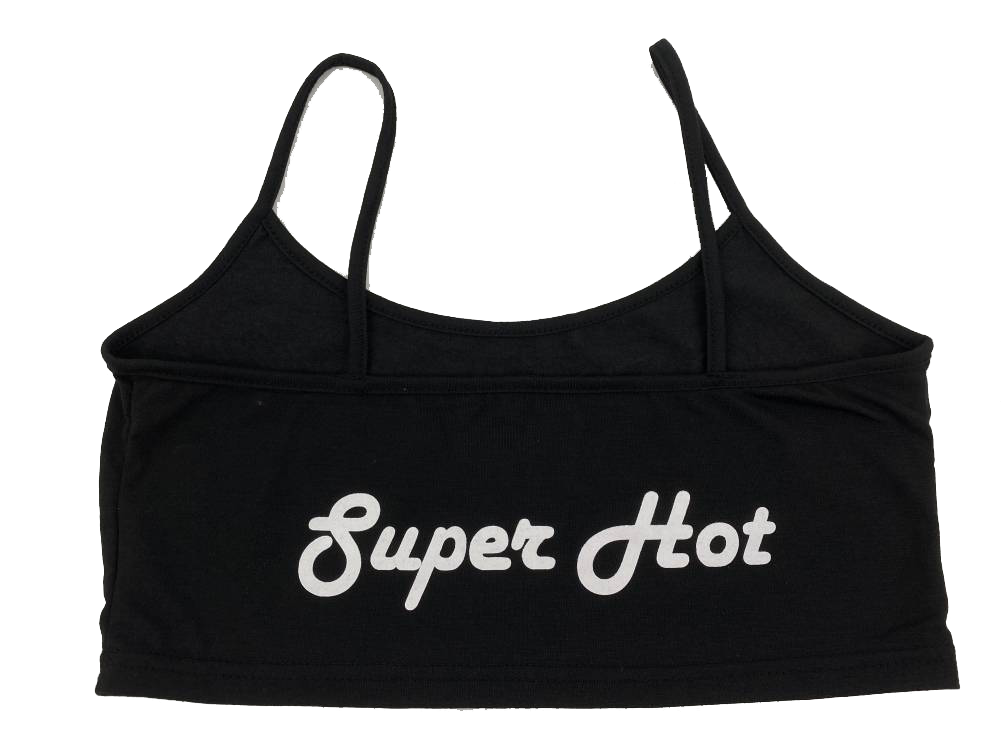 Super Hot 2 piece athletic set (black)