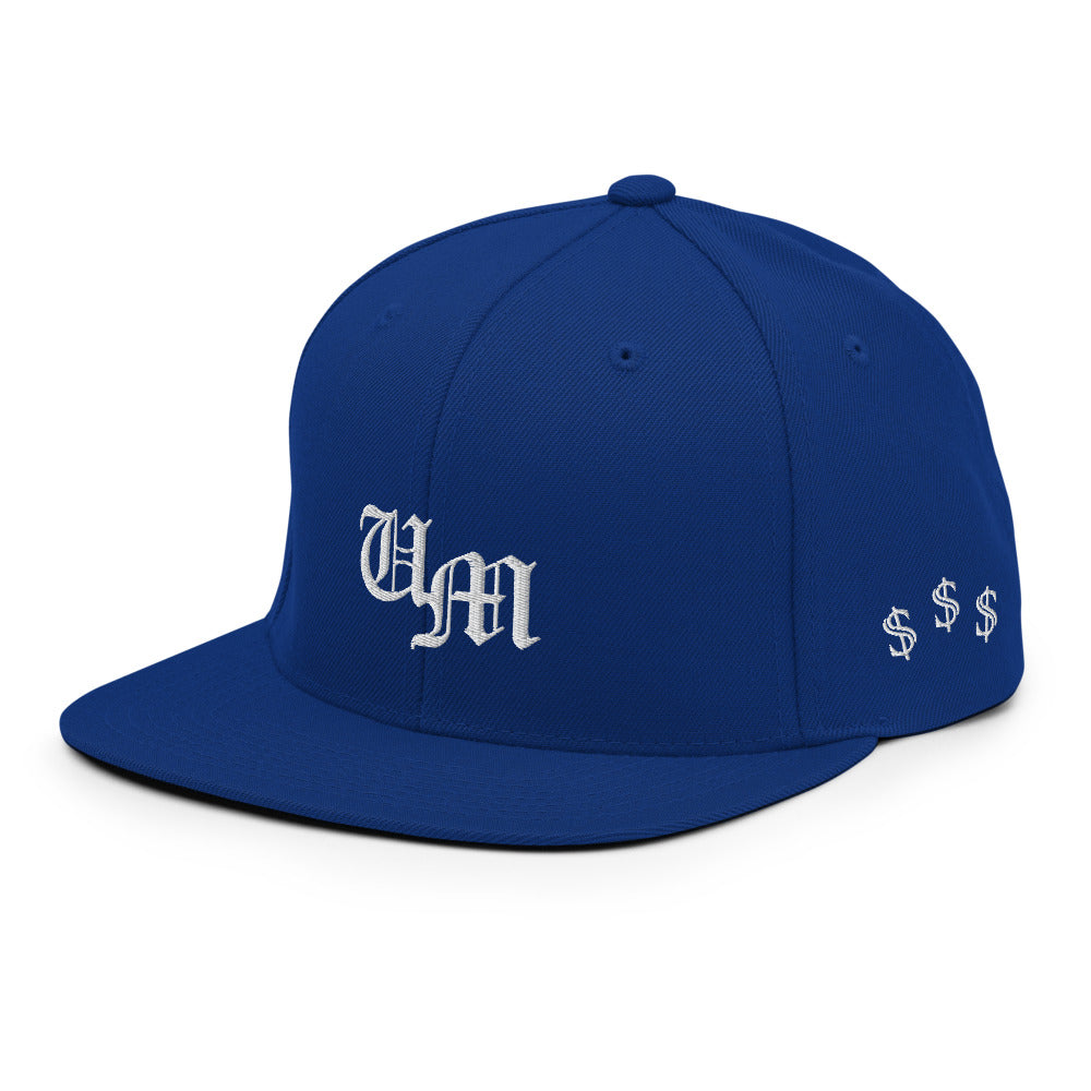 Blue Snapback Hat Secured Ed