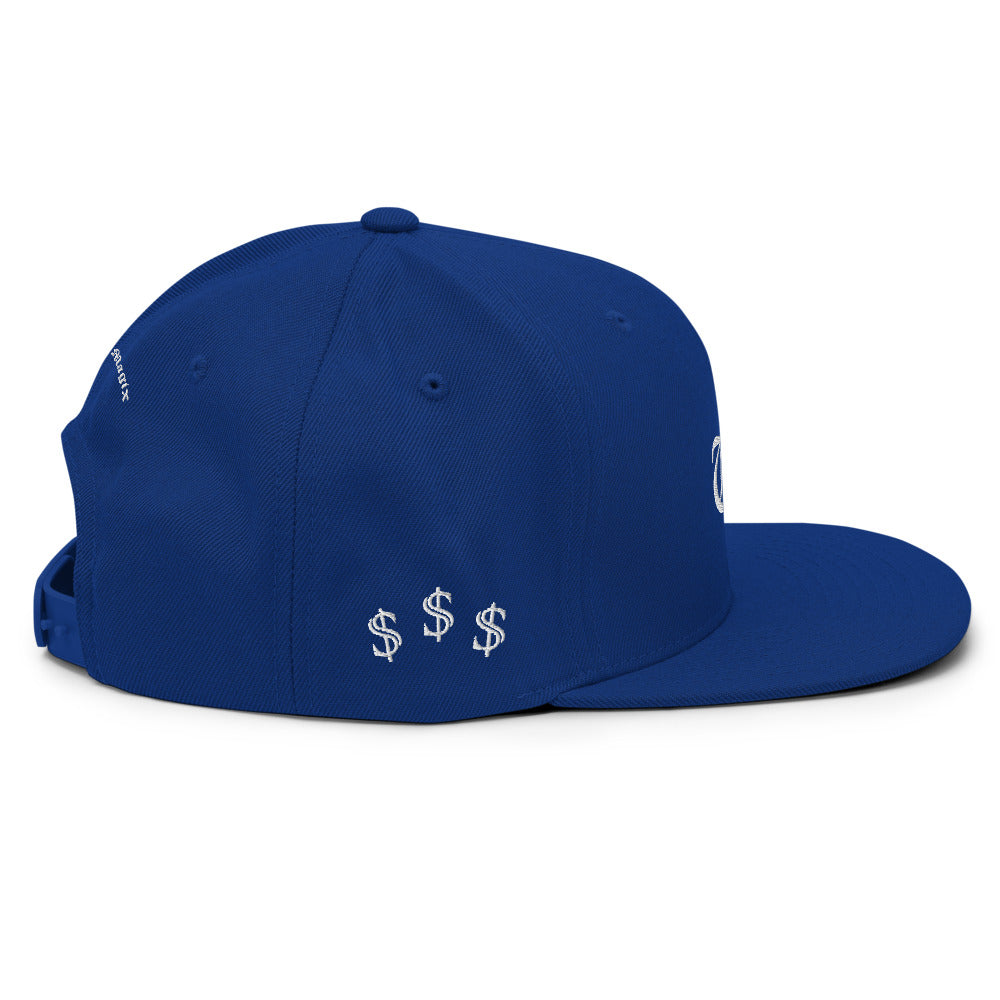 Blue Snapback Hat Secured Ed