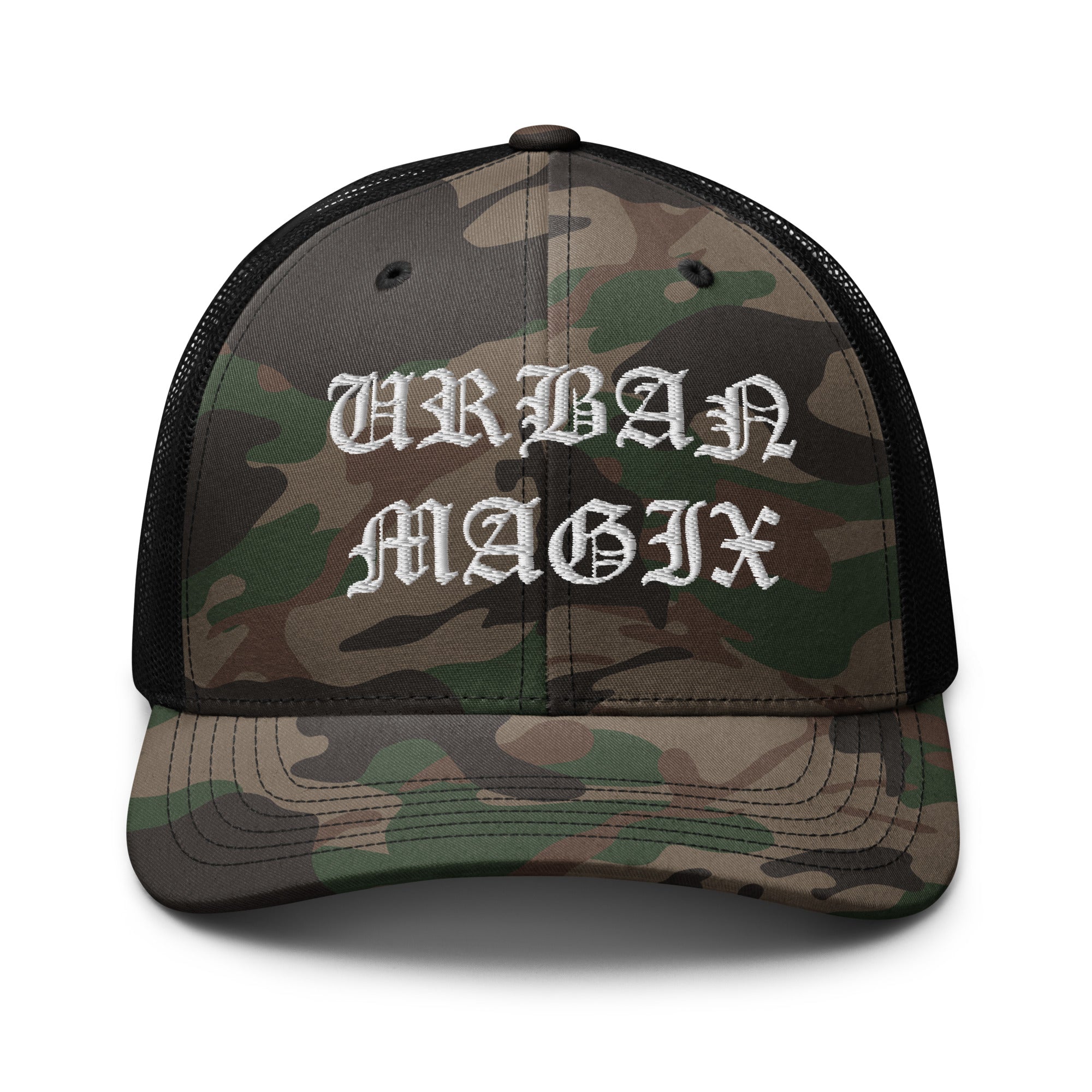 UM Camouflage trucker hat