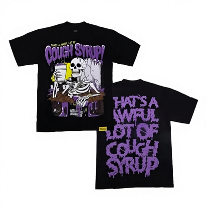 Men Cough Syrup Tshirt