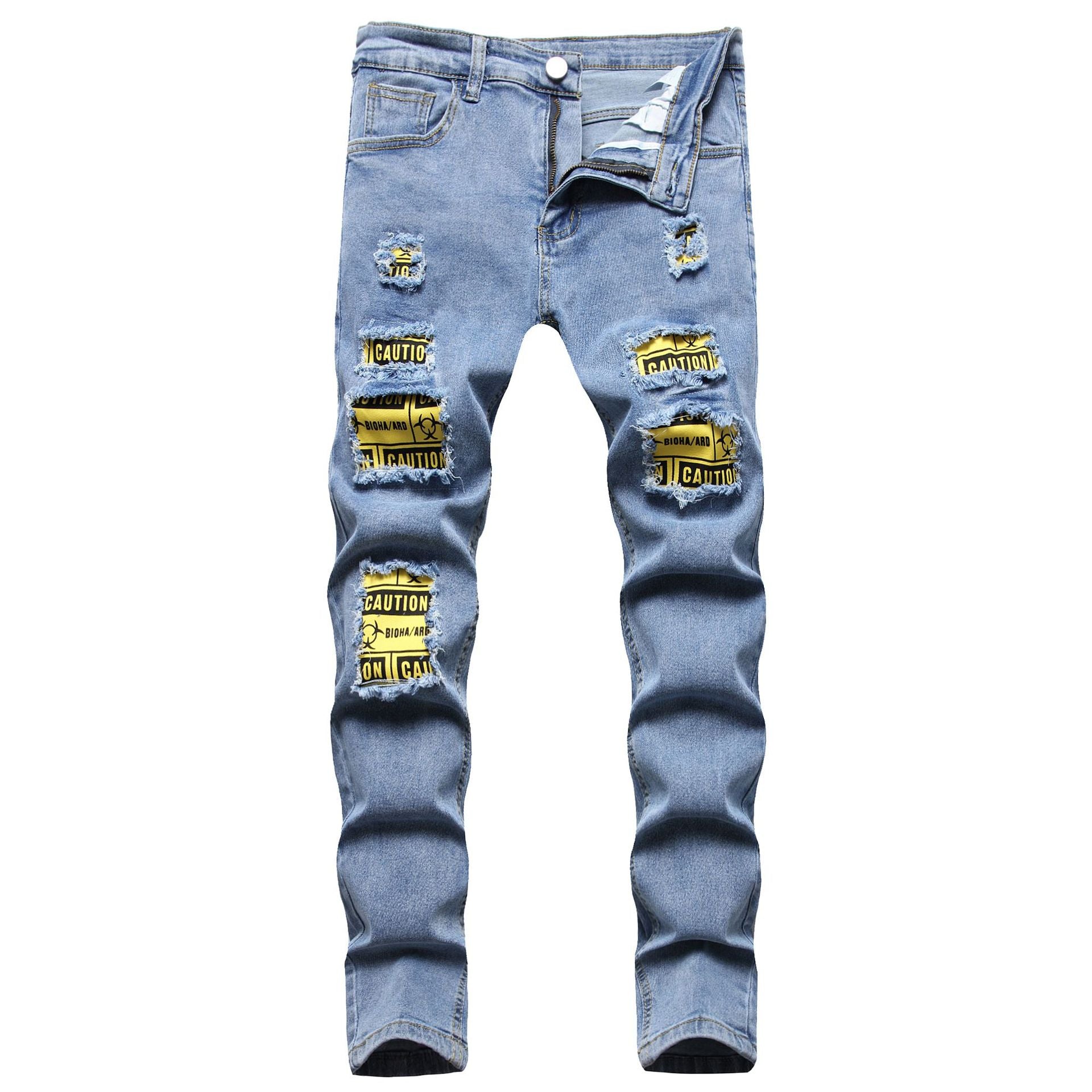 Retro Ripped Skinny Jeans – Urban Magix Streetwear
