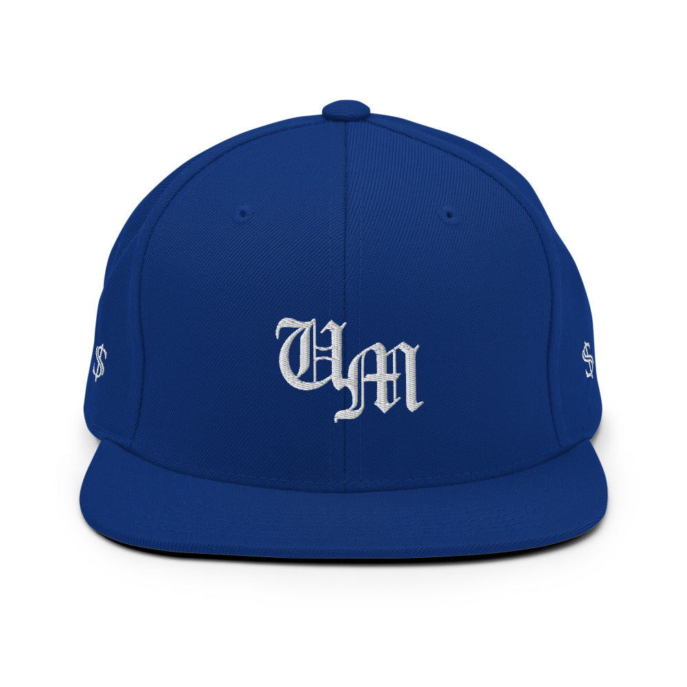 Blue Snapback Hat Secured Ed